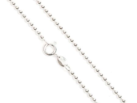 Kulkedja, sterling silver 2 mm For Discount