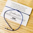 EVIL EYE PROTECTION ~ Adjustable Anklet Bracelet ~ Dark Blue Online Sale