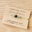 Shungite Amplified INTENTION Anklet Bracelet - Green Aventurine For Sale