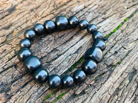 Authentic Solid Shungite Bracelet (Small)BMIX01 Sale