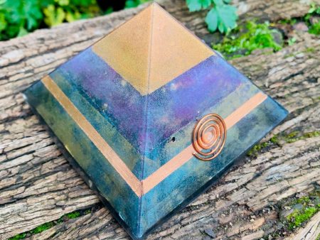 Handcrafted Orgone Pyramid [90mm] - ORG02 Fashion