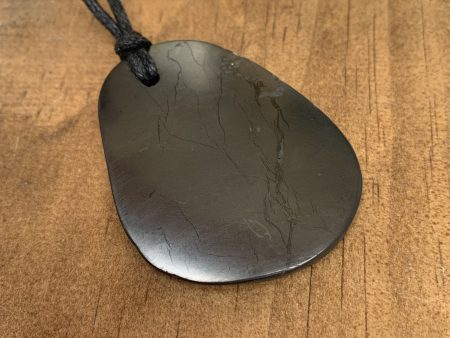 Authentic [C60] Solid Shungite Pendant ~ FANTASY on Sale