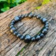 Authentic Solid Shungite Bracelet (Large)BMIX05 Sale